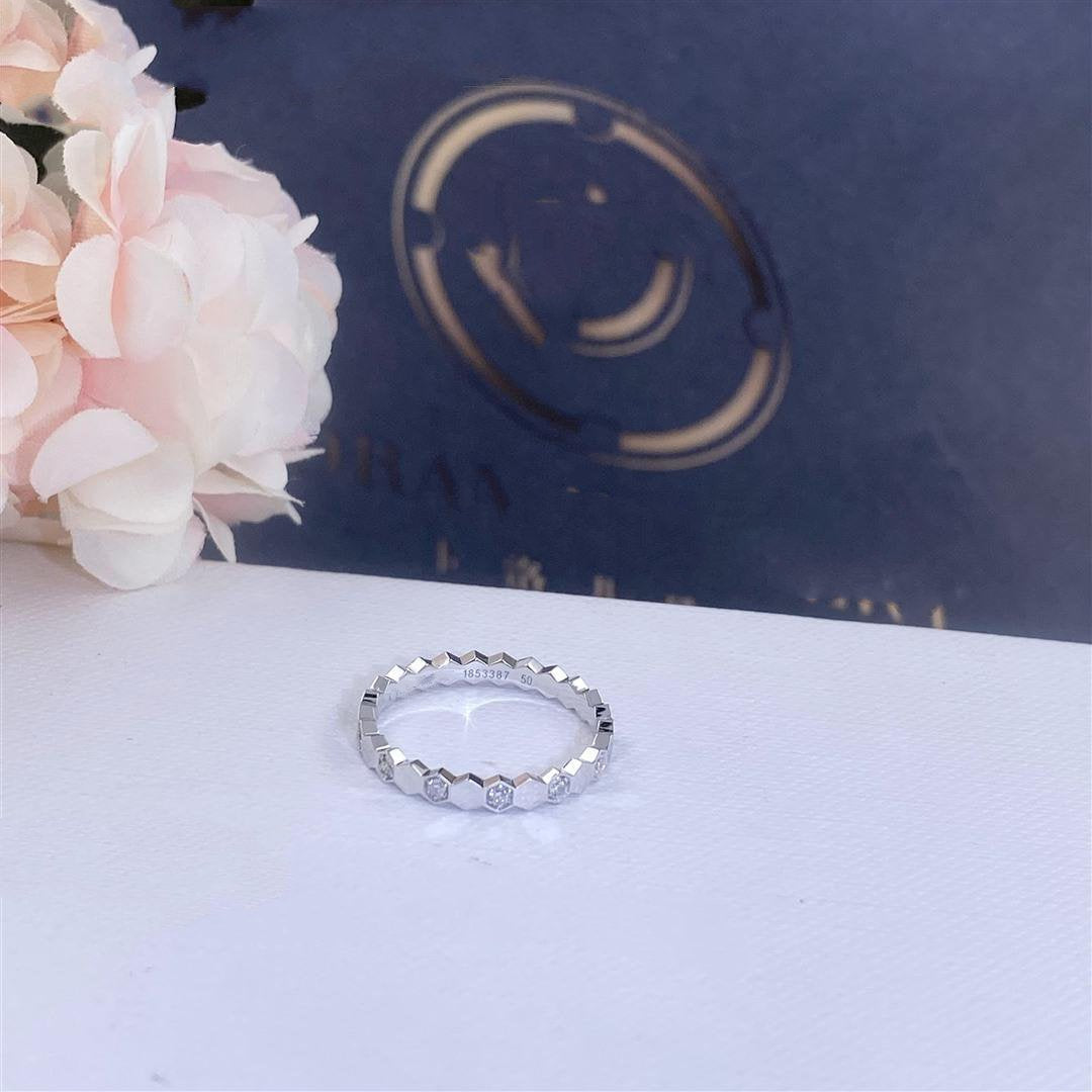 DIANA BEE LOVE RING SILVER DIAMOND