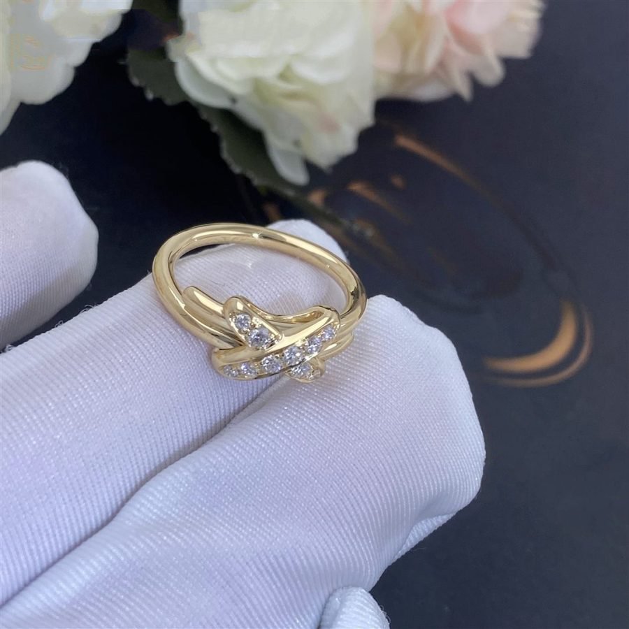 DIANA JEUX DE GOLD DIAMOND RING
