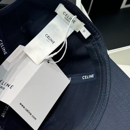 Celin Cap Blue Charcoal Cotton Fabric 210406