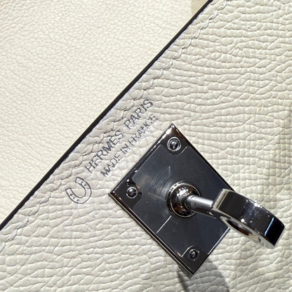 HM Mini Kelly 19 Beige mix Gray Epsom 243125