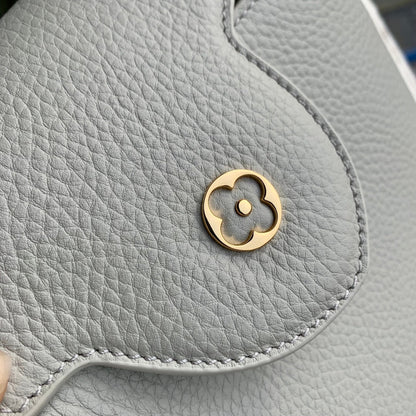 CAPUCINES MINI 21 ROCK GREY TAURILLON GOLD HARDWARE