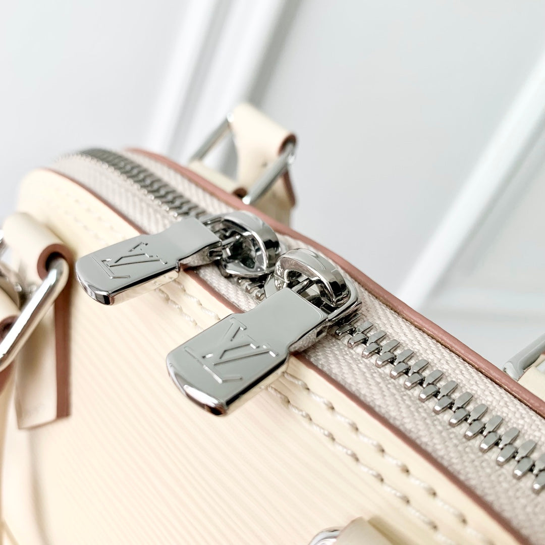 Lv Nano Alma 18 Cream Epi Leather