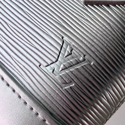 Lv Nano Alma 18 Silver Epi Leather