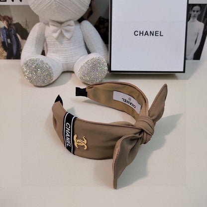 CAMEL BROWN FABRIC HAIRBAND 124635