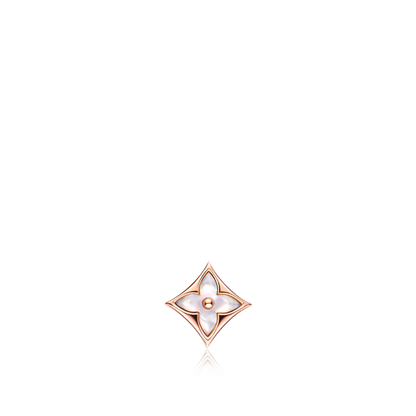 DIANA STAR MOP PINK GOLD EARRINGS